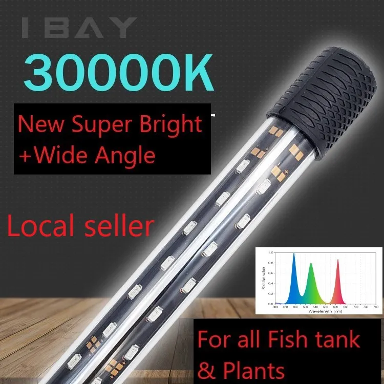 🔥SG Local Stock🔥Aquarium 30000k Ultra Bright LED Training Light