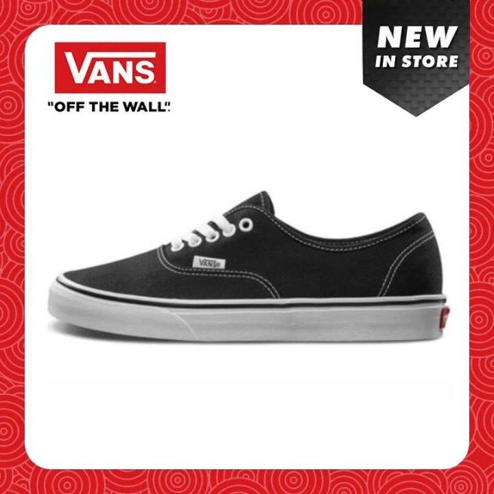 【100% Original】Vans Old Skool black and white Shoes, VANS Men and Women ...