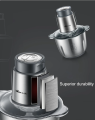 Bear QSJ-B03L5 Meat Grinder Food chopper Household Electric 304 Stainless Steel Automatic Small Play Grind Meat Filling. 