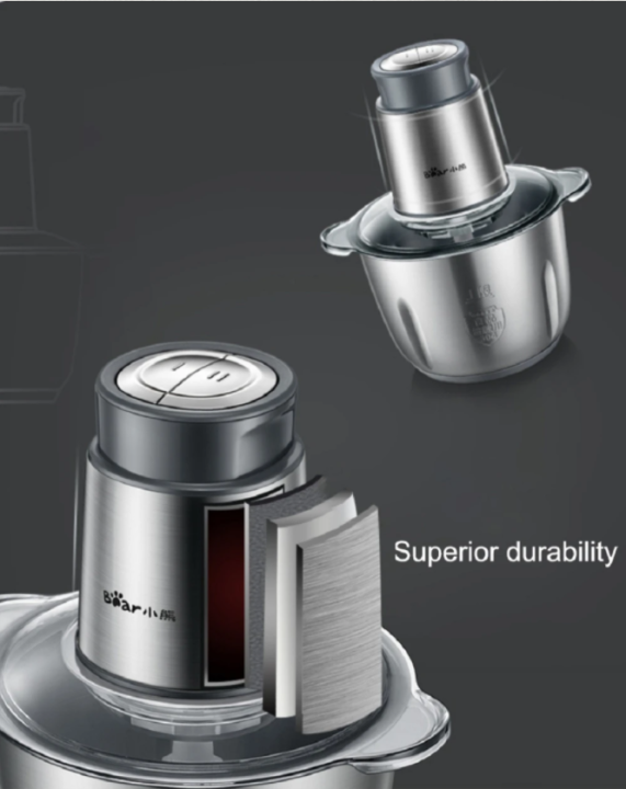 Bear%20QSJ-B03L5%20Meat%20Grinder%20Food%20chopper%20Household%20Electric%20304%20Stainless%20Steel%20Automatic%20Small%20Play%20Grind%20Meat%20Filling%20-%20Image%204