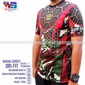 Kaos Jersey Kopassus & Kaos Dri-Fit Dryfit: Keunggulan & Ukuran