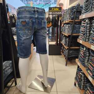 Celana Jeans Short Pria Lois - Gaya Garis Tengah - Nyaman & Stylish