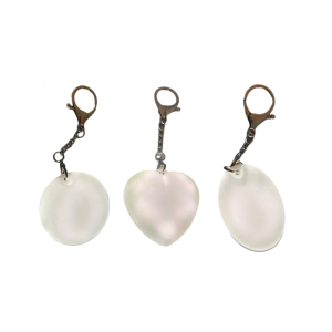 Thực tế cảm biến chạm sạc được bằng USB đèn ban đêm Keychain Mặt dây chuyền quyến rũ cho túi xách và ba lô với ánh sáng mềm