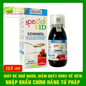 Siro ngủ ngon Special Kid Sommeil giúp bé ngủ ngon ngủ sâu giấc | Nhập khẩu chính hãng từ Pháp