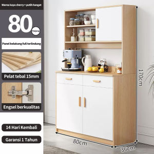 LL Lemari Serbaguna / Lemari Bawah Dapur / Rak Dapur / Rak Bumbu Kayu / Lemari Dapur