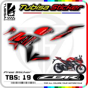 Stiker Decal CBR Facelift - Stiker Sticker Striping Variasi Motor CBR 150 Facelift 150. TBS.19