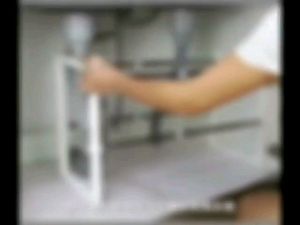 Hit! ชั้นวางต้นไม้ ชั้นวางของใต้ซิงค์ ชั้นวางของยืดหดได้ Free Sink Space แสตนเลส แข็งแรง ทนทาน