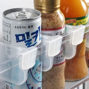 10/20pcs Refrigerator Storage Partition Board Retractable Plastic Divider Storage Splint Kitchen Bottle Can Shelf Organizer
