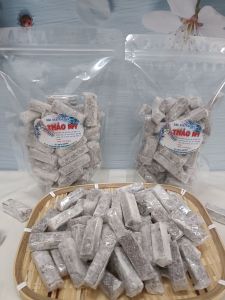 (FREESHIP) 1KG KẸO GỪNG DẺO PHẤN ( KẸO DA TRÂU) BẾN TRE- CHỢ BẾN TRE