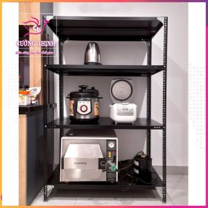 Kệ sắt V lỗ đa năng 3 tầng dài 08m x rộng 04m x cao 1m. Kệ lắp ghép đa năng