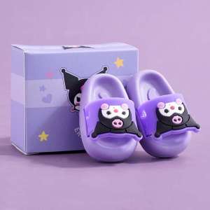 Sanrio Slipper Erasers - Cute Shaped Pencil Toppers for Kids Low-Dust School Supplies Fun Student Gift (2PCS)