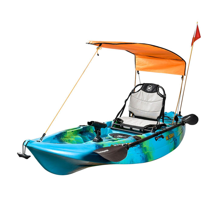 Folded Single Kayak Canoe Awning Water Repellent Oxford Cloth Anti-UV ...