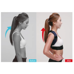 NeoMed Adjustable Posture Corrector Brace for Spine Alignment and Pain Relief Ergonomic Back Support for Pilates and Yoga