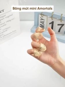 Bộ 2 Bông Mút Che Khuyết Điểm Amortals Mềm Mại & Đàn Hồi Che Phủ Mọi Khuyết Điểm Không Bám Nền Dễ Dàng Thao Tác