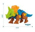 Mainan Edukasi Anak DIY Dino Puzzle Dinosaurus Dinosaurs Assemble Obeng dan Baut Rakit COD Bayar Ditempat. 