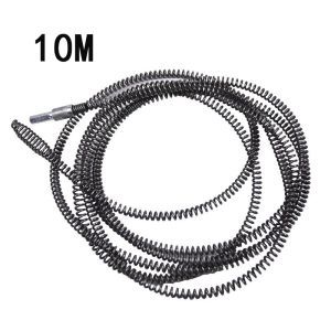 3M/10M Pipe Unblocking Sewer Electric Drill Drain Pipe Unblocking Kitchen Toilet Sewer Tool