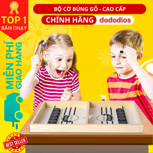 Đồ chơi cờ búng gỗ đối kháng cao cấp đồ chơi bắn bi xuyên lỗ vui nhộn đấu trường giải trí cho mọi lứa tuổi - Chính hãng dododios - cờ búng khúc côn cầu bằng gỗ
