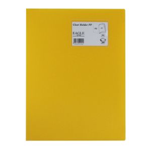 Clear Holder EAGLEFiles 20 Pocket A4 Dokumen Keeper Display Book Document Keeper E 321 A