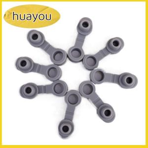 huayou กระบอกน้ำซิลิโคนกันรั่วอเนกประสงค์10 20ชิ้นฝาปิดรูจุกปิดช่องเสียบหลอดถ้วยเก็บความร้อน20 30ออนซ์