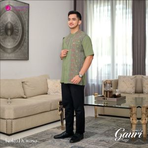Terbaru Rauna Sarimbit Keluarga Lebaran 2025 / GAURI - SAGE / Fashion Muslim