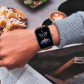 Đồng hồ đeo tay Amazfit Bip 5 Đồng hồ thông minh Dây đeo bằng da Amazfit Bip 3 3 Pro Vòng đeo tay bằng da chất lượng cao. 