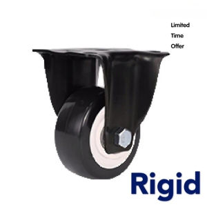 50mm (2”inch)PU Caster Castor Swivel & Fix & Brake Caster Wheel Roller 50kg Heavy Duty Roller Roda Custer  TOLUS