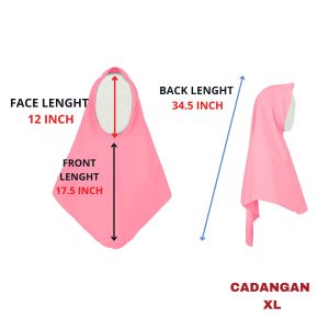 🔸TUDUNG SEKOLAH PENGAWAS PINK (2LAPIS) - TS004