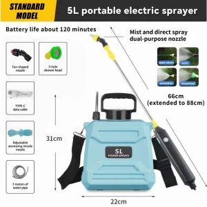 Electric Sprayer 15L/8L Automatic Spray Gun Knapsack Garden Plant Watering Sprayer/Disinfection Sprayer