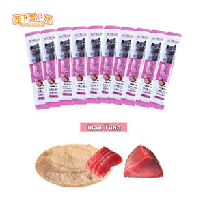 50pcs BIXIA Cat Treats 16gr Makanan Snack Cemilan Kucing Liquid Creamy Treat untuk Anak Kitten Dewasa