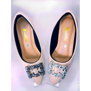 Sepatu Flatshoes Wanita Formal Kasual Flat Shoes Hak Rendah Terbaru