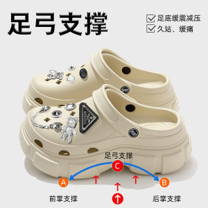 [Free Shipping] WomenS Clogs Non-Slip For Summer Outdoor Wear With Arch Support Beach Sandals Durable Thick-Soled WomenS Sandals