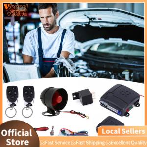 【Vakind】Universal Car Security Solution with 2 Remote Keyless Entry and Anti-Theft Alarm