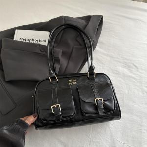 กระเป๋าสะพายมือสไตล์วินเทจ สำหรับผู้หญิง ความจุใหญ่ เหมาะสำหรับการทำงาน