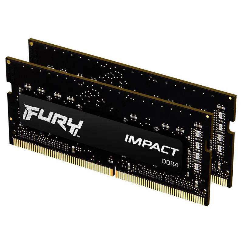 【Free shipping】Kingston Fury DDR4 RAM 16GB 8GB 4GB 2400/2666/3200MHz Impact  SODIMM Laptop for 260Pin PC4-19200/21300/25600 Notebook Memory