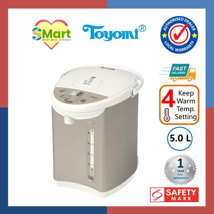 Toyomi 5L Electric Air Pot Hot Water Dispenser [EPA 6650] Lazada