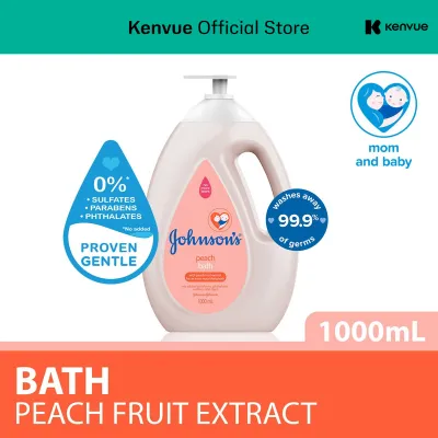 Johnsons Baby Peach Bath 1000ml