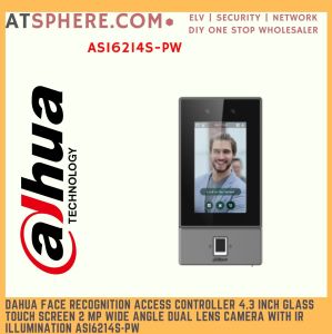 Dahua Standalone Wifi Door Access  Control Face Fingerprint Password MF Mifare Card Poe ASI6214S-PW