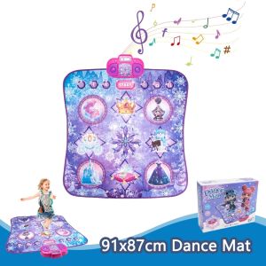 2026 Kids Electronic Dance Mat Dancing Blanket Double Players Mode with 9 Levels Kid Floor Music Blanket Educational Toys Kids Gifts