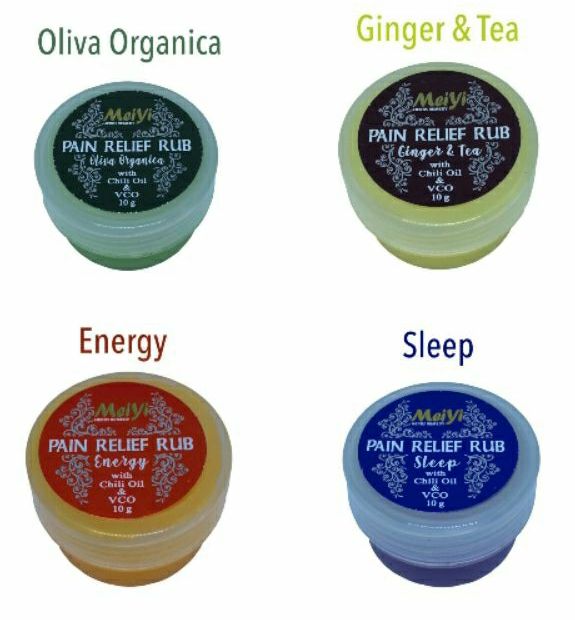 Meiyi (Creations Spa Essentials) Pain relief rub 4 Different variants