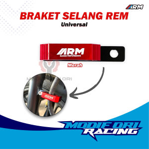 ARM Braket selang rem BEAT VARIO PCX SCOOPY ASLI CNC AEROX NMAX