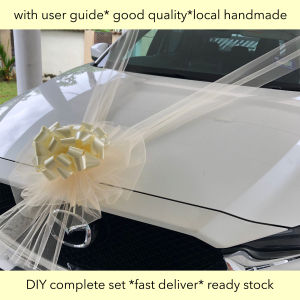 wedding car decoration set complete DIY set