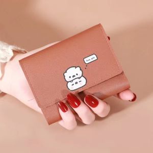 ABC Dompet Lipat Mini Wanita A69 Motif Animal Cute Fashion Wanita Fashion