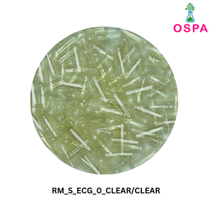 1000pcs Size 0 Clear Clear - OSPA Empty Capsule Gelatin