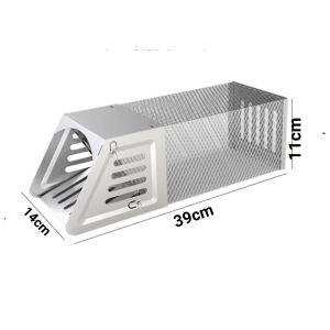HTF 2pcs Mouse Trap Rodent Bait Block Station Box Case Rat