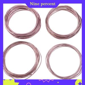 Nine percent Dây Bonsai dây tập Bonsai nhôm anodized tổng cộng 16.5 Feet (Màu Nâu)