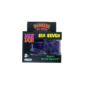 【NeeDoh 67】Schylling NeeDoh Nice Cube Sensory Fidget Toy Neehdoh Ice Cube Squishy Toy Sensory Squeeze Toy with Super Solid Squish Stress Relief Anxiety Sensory Tool nee doh nice cube