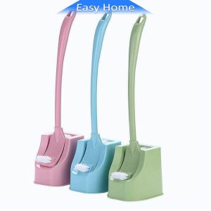 แปรงขัดห้องน้ำ แปรงขัดห้องน้ำ หัวแปรง 2 ด้าน มีทั้งหมด 3 สี แปรงขัดทำความสะอาดห้องน้ำ Toilet Brush