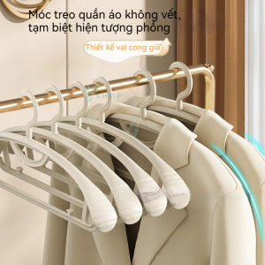 Set 5/10 Móc Treo Quần Áo Nhựa Cao Cấp Bản Rộng Không Để Lại Vết Hằn - Móc Treo Quần Áo Người Lớn - HÀNG CÓ SẴN