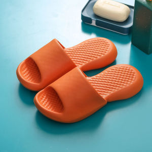 [Free Shipping] Summer Thick-Soled Slippers For Women Suitable For Bathroom Use Showering And Indoor Wear Also Available For Couples And Men With A Soft Sole