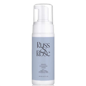 RUSS & ROSE 150 ML Gentle Foaming Cleanser with 1% Salicylic Acid Candle bush and Calendula flower